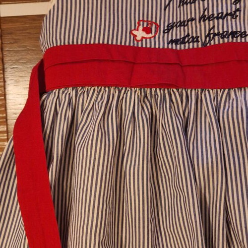 Matou France striped baby dress