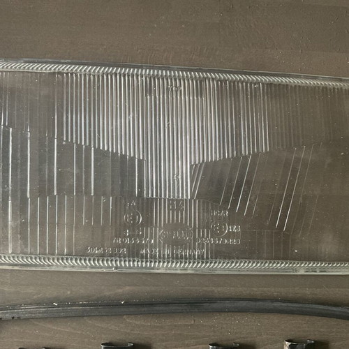 Audi 80 B3 1986-1991 front right headlight glass used HELLA