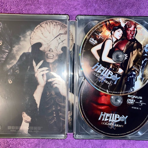 Hell Boy 2 The Golden Army DVD steelbook special edition like new