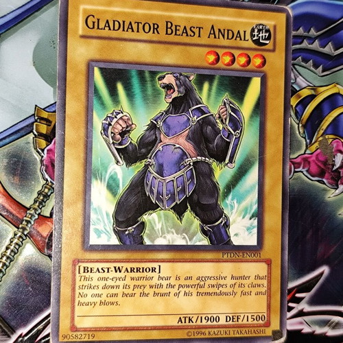 Gladiator Beast Andal Yu-Gi-Oh used
