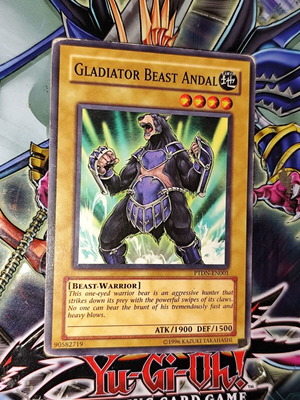 Gladiator Beast Andal Yu-Gi-Oh used