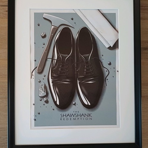 The Shawshank Redemption poster in frame 40x50cm new