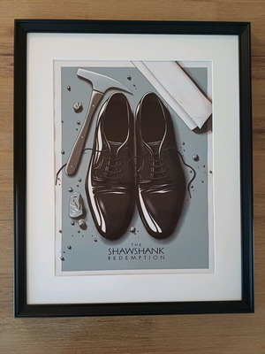 The Shawshank Redemption poster in frame 40x50cm new