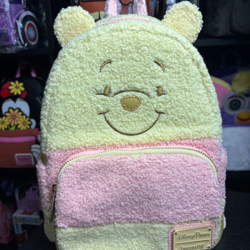 Loungefly Disney Parks Winnie the Pooh Pastel Mini Backpack new