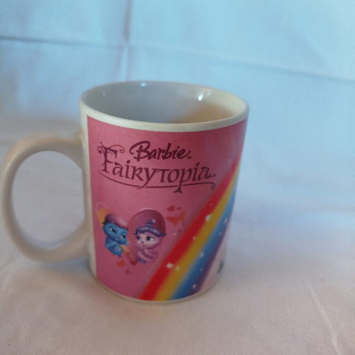 Barbie Fairytopia collectible mug 2006, used