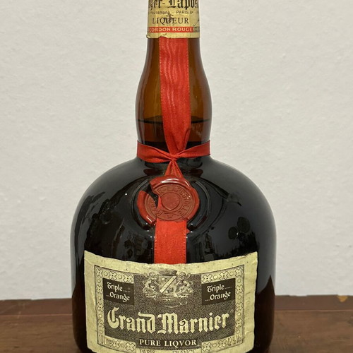 Grand Marnier Pure Liquor collectible and sealed 1.0 litre
