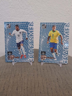 Road To World Cup Craftsmen Insert Duo Cards Marcus Rashford & Bruno Guimarães new