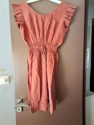 Regalinas summer dress like new, brown-terracotta, size S
