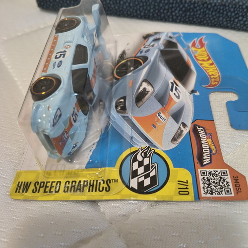 Hot Wheels Ford GT Gulf Speed Graphics new sealed