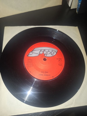 O.K. Fred δίσκος βινυλίου 45 rpm από Errol Dunkley, 1979