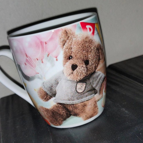 Children's mug Lovely Bear porcelain like new