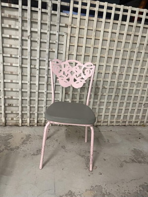 Mexil professional chairs used, pack of 72, outdoor metal frame