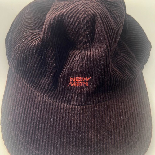 New Man winter hat like new, brown, size 2