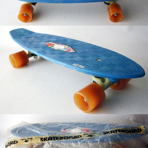 Vintage 80's Skateboard Hermes 53cm Pegasus καινούργιο, made in Greece