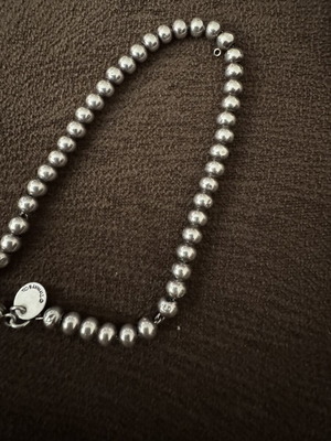 Ασημένιο βραχιόλι Tiffany & Co σαν καινούργιο με λείπει γούρι