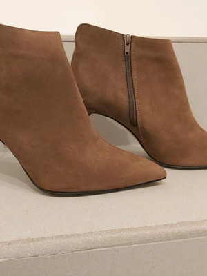 Sante ankle boots 10cm unused, brown, size 41