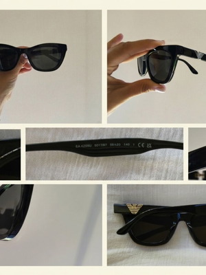 Emporio Armani EA 4259U sunglasses like new, black cat-eye