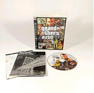 Grand Theft Auto IV πλήρες PS3 Playstation
