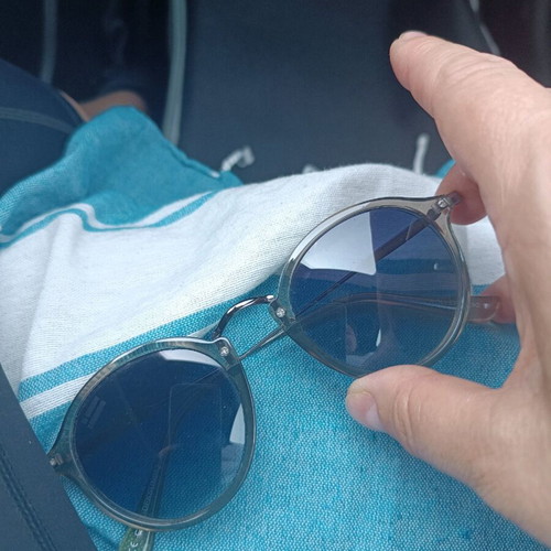 D.Franklin gray sunglasses like new