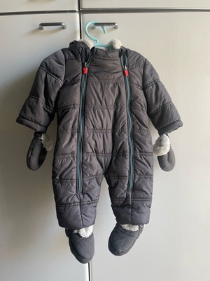 Ted Baker baby snowsuit like new for infants up to 3 months