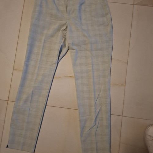 Mint fabric pants like new for 12-14 years old