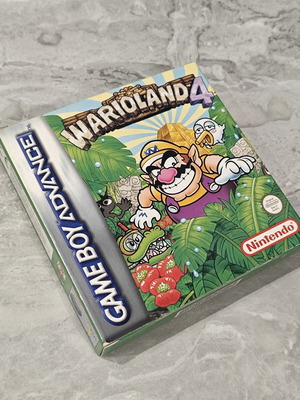 Wario Land 4 Nintendo Game Boy Advance PAL boxed set