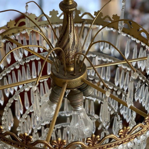 Vintage large chandelier used