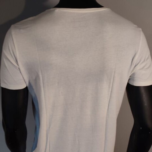 Bershka white T-shirt size M with letters