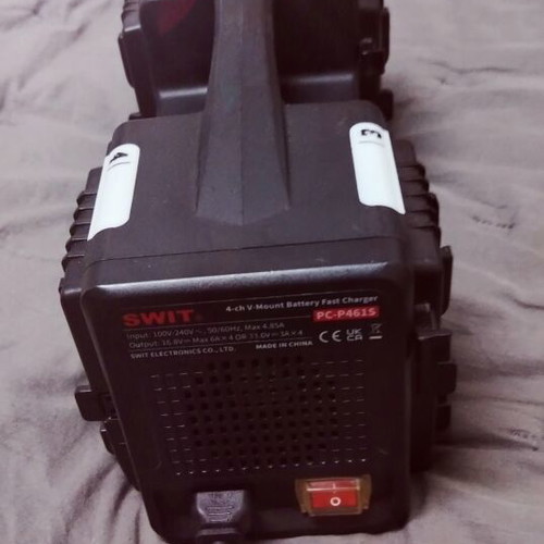 SWIT PC-P461S 4-Bay V-Mount Fast Battery Charger like new