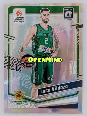 LUCA VILDOZA - Optic Holo Prizm #119 - Panathinaikos - Donruss Euroleague 2023-24