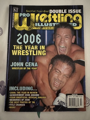 Pro Wrestling Illustrated March 2007 magazine like new
