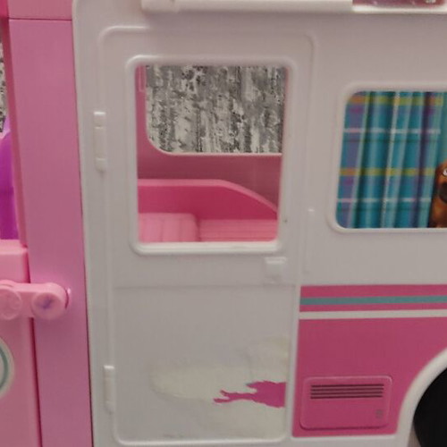 Barbie camper van used