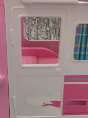 Barbie camper van used
