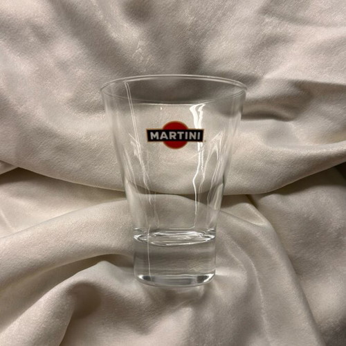 Martini glass unused, glass