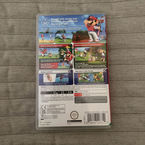 Mario Golf Super Rush Nintendo Switch like new