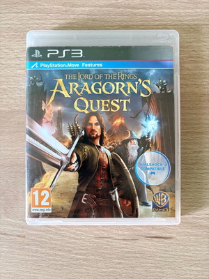 The Lord of the Rings Aragorn's Quest PS3 like new