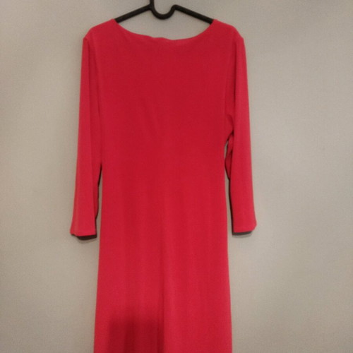 Express dress like new, wrap style, red, size L