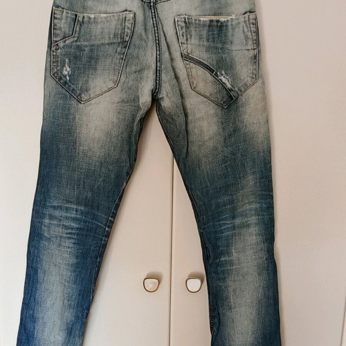 Broker's men's slim fit jeans like new, blue stone washed