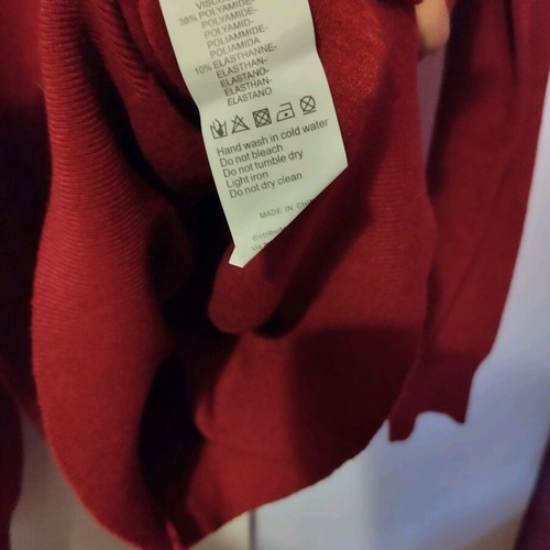 Men's shirt new size XL burgundy