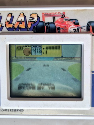 Namco videogame Rally Final Lap μεταχειρισμένο, ράλλυ 1987