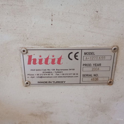 Used workshop equipment from fireplace manufacturing closure