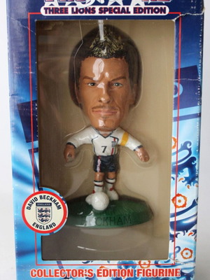 Φιγούρα Corinthian Pro Stars XL David Beckham Ειδική Έκδοση καινούργια 2002