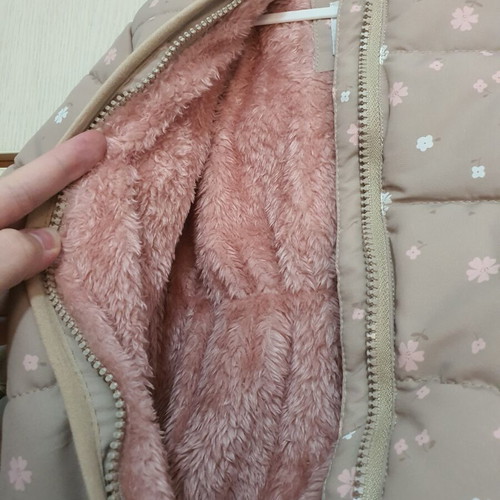 Baby jumpsuit with fleece lining size 68-74 like new