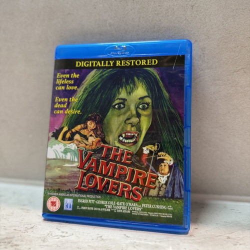 The Vampire Lovers Blu-Ray like new with English subtitles