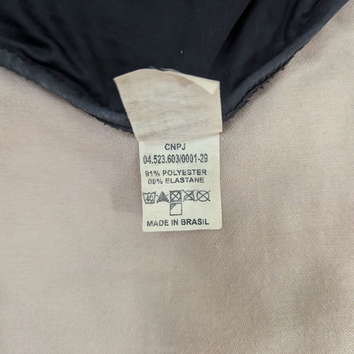 Classic Black Swim Skirt Bottoms like new, made in Brazil
