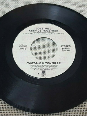 Captain & Tennille Love Will Keep Us Together 7' употребяван