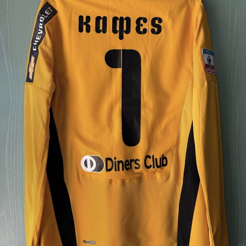 Matchworn Pantelis Kafes AEK jersey size medium like new