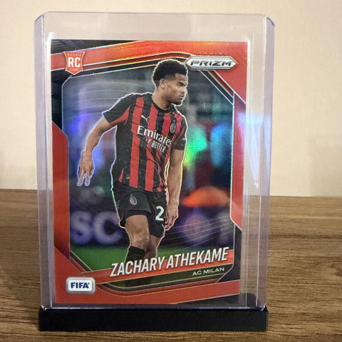 AC Milan lot with Zachary Athekame RC /149 Red Refractor like new