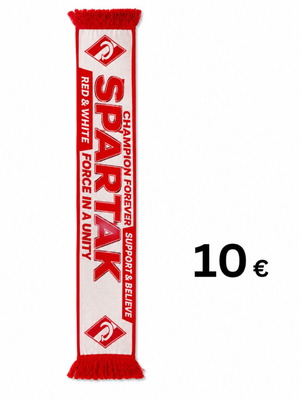 Spartak Moscow Scarf new, authentic