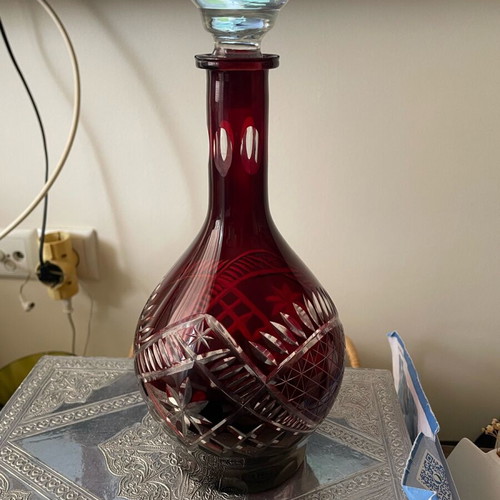 Crystal decanter like new